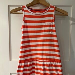 Johnnie B (Boden) Girls Striped Dress with Tassels Size 6